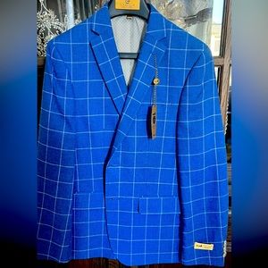 Size 14 classic club blue coat